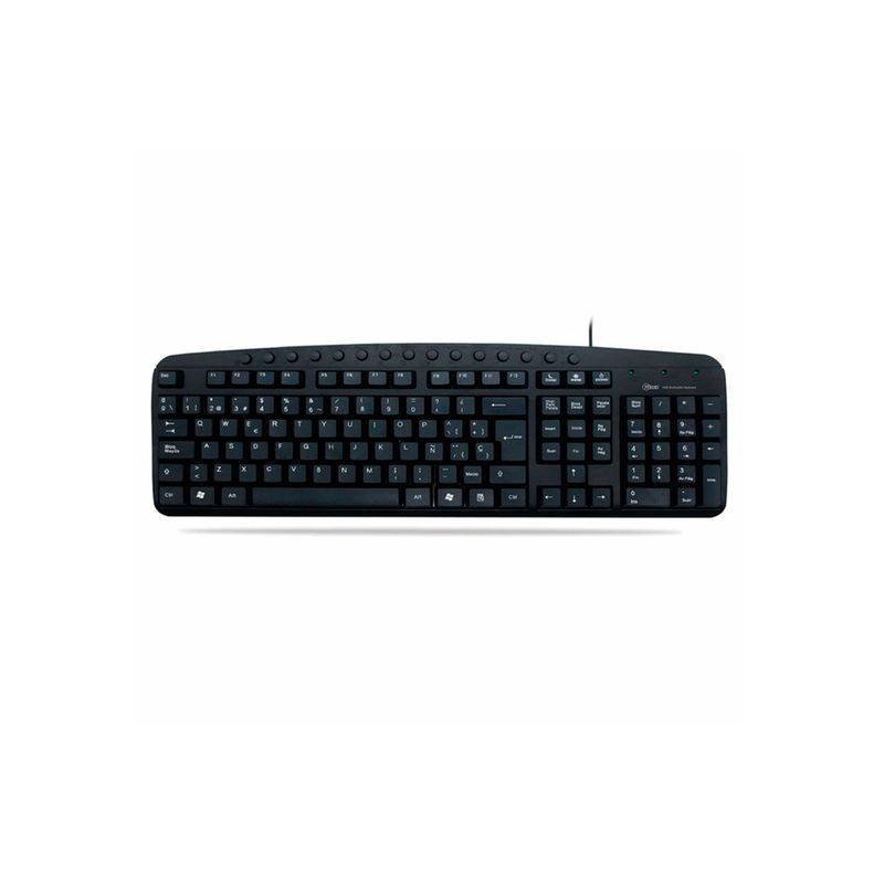 MLAB - Teclado Multimedia Usb Kb-200 Mlab Color Del Teclado Negro MLAB