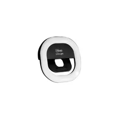 MLAB - Anillo Aro De Luz Led Portátil Celular Con Clip Negro