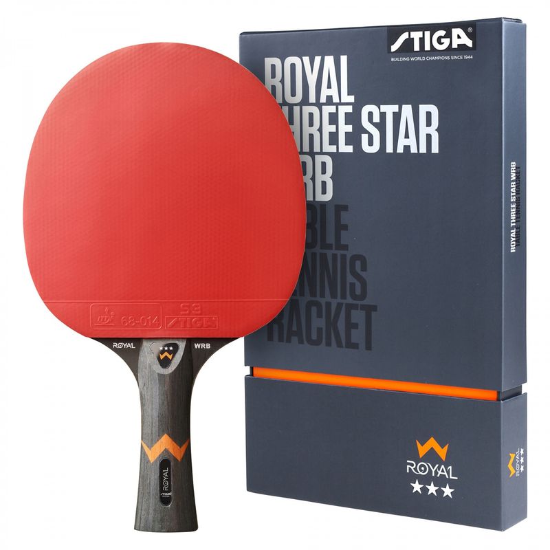 STIGA - PALETA TENIS DE MESA STIGA ROYAL WRB 3 ESTRELLAS