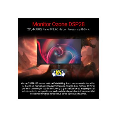 Imagen 2 del producto Monitor Gamer DSP28 IPS 4K