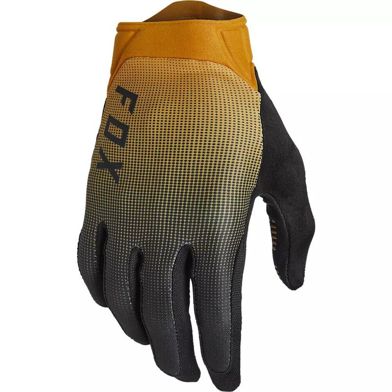 FOX - Guantes Bicicleta Flexair Ascent Dorado Fox FOX