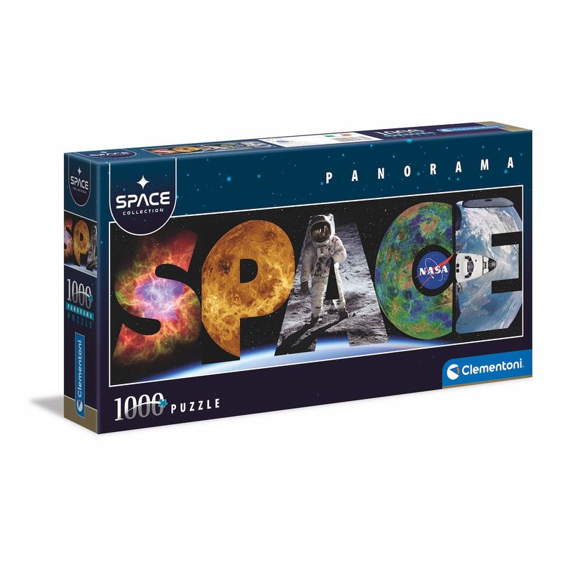 CLEMENTONI - Puzzle 1000 piezas Panorama Espacio Nasa