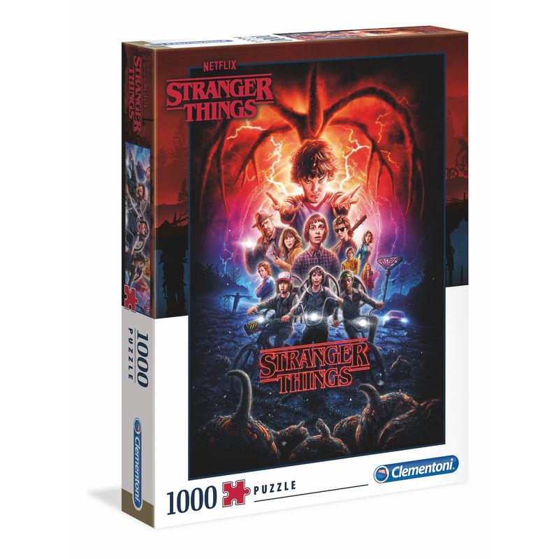 CLEMENTONI - Puzzle 1000 piezas Stranger Things 2