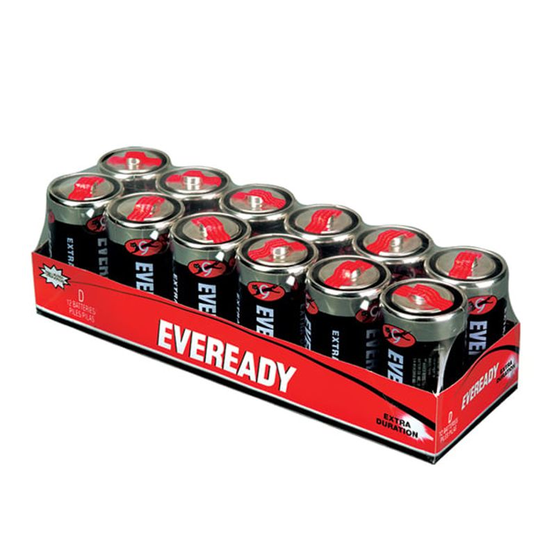 EVEREADY - Pila Convencional Eveready Extra Duración X12un