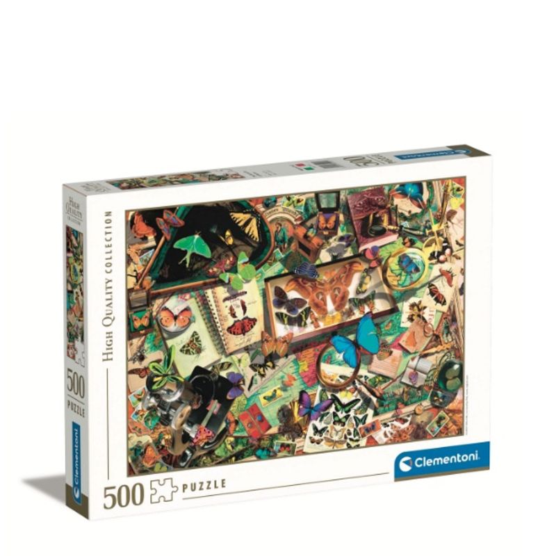 CLEMENTONI - Puzzle 500 piezas Mariposas