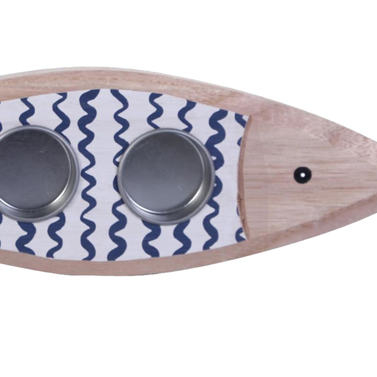 MALLORCA - Portavela Decorativo Marina Blue Triple