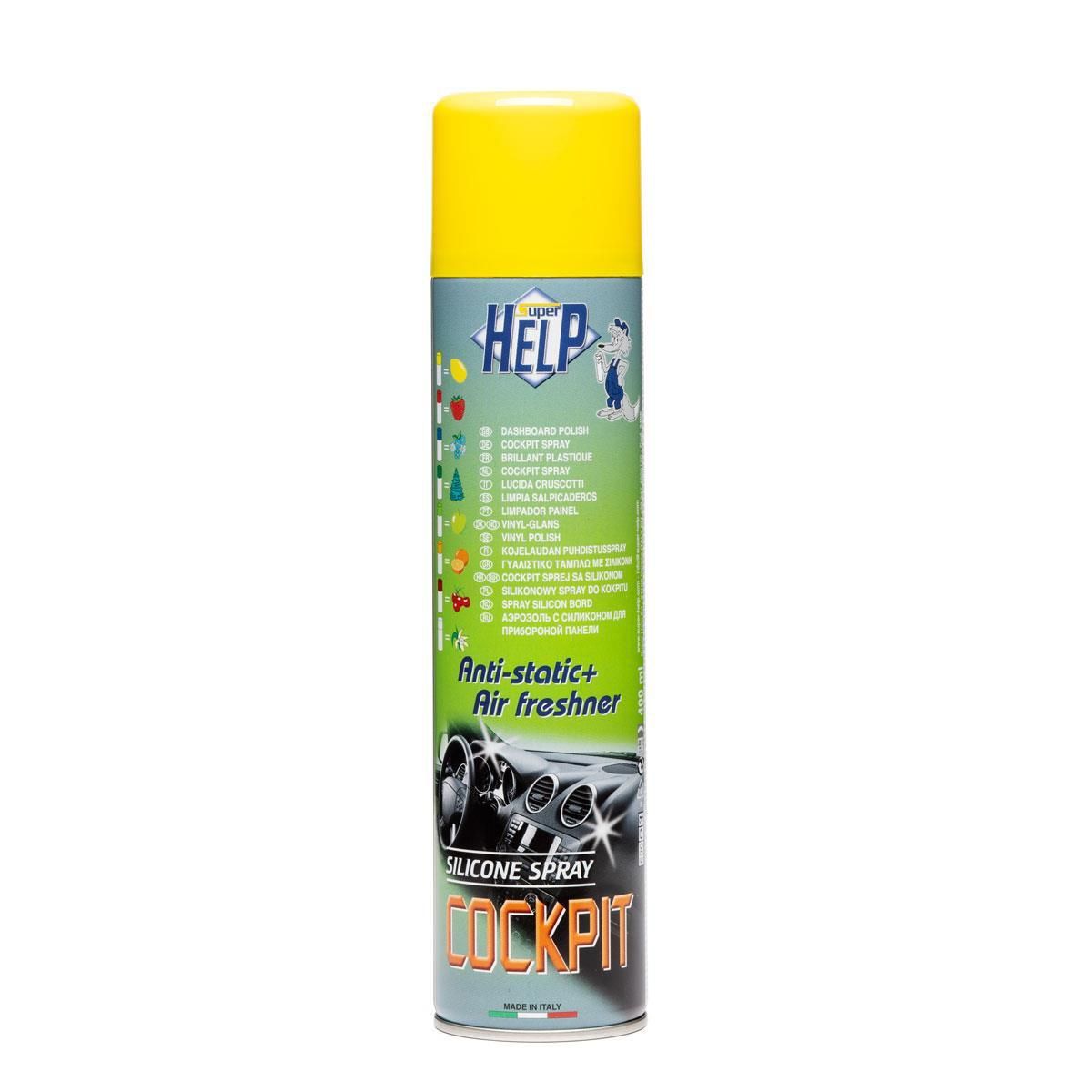 GENERICO - Silicona Para Auto Con Aroma A Limon 250 Ml Super Help