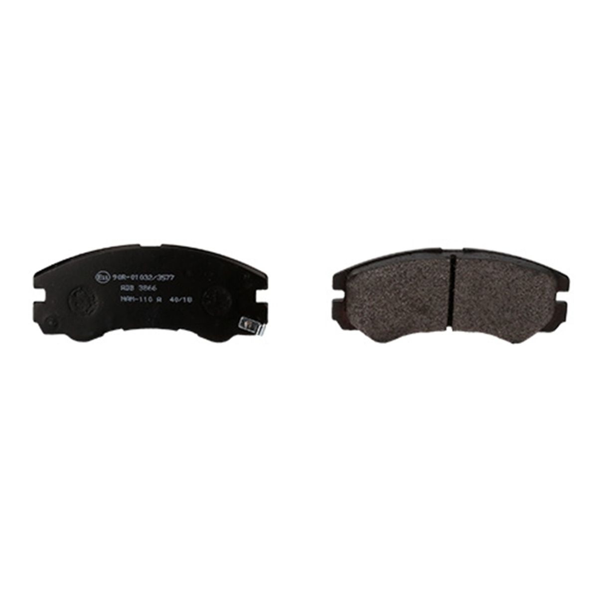ALLIED NIPPON - Pastillas De Freno Delanteras Chevrolet Luv 3.2 99/05