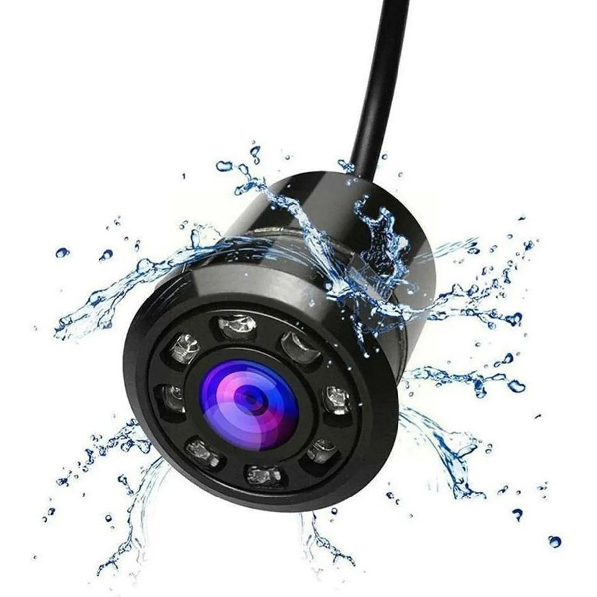 GENERICO - Camara De Auto De Retroceso Infrarojo Nocturna