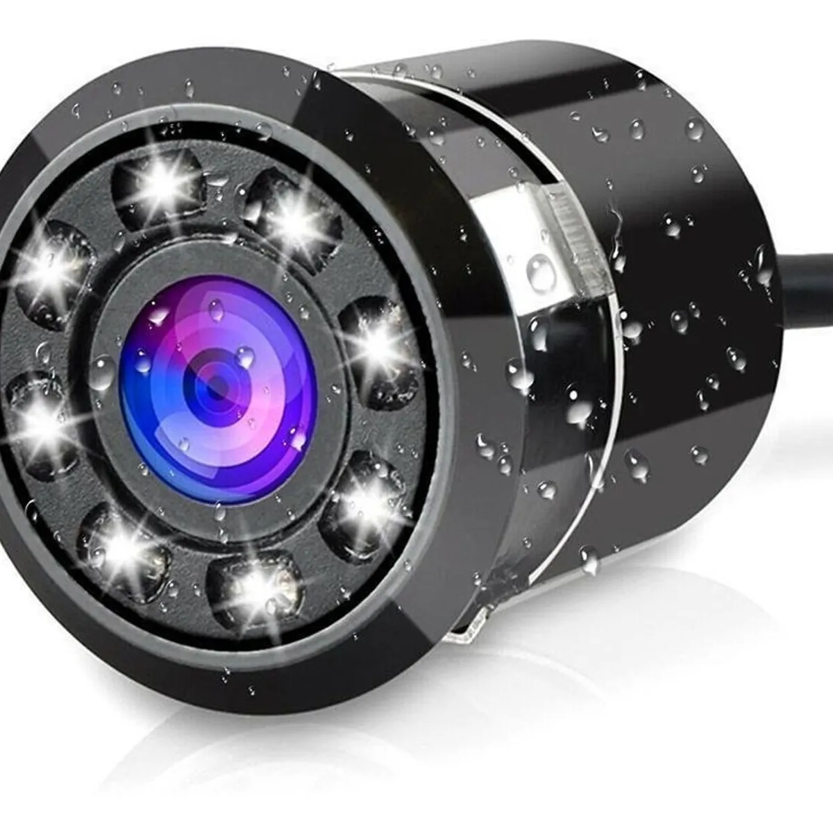 GENERICO - Camara De Auto De Retroceso Infrarojo Nocturna