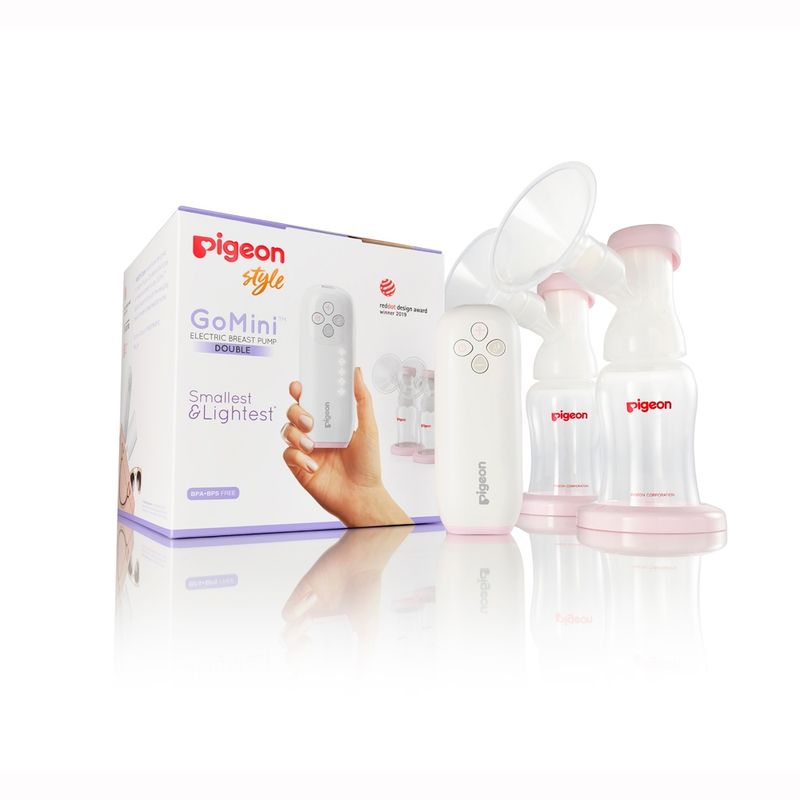 PIGEON - Extractor de Leche Eléctrico Doble Gomini Pigeon