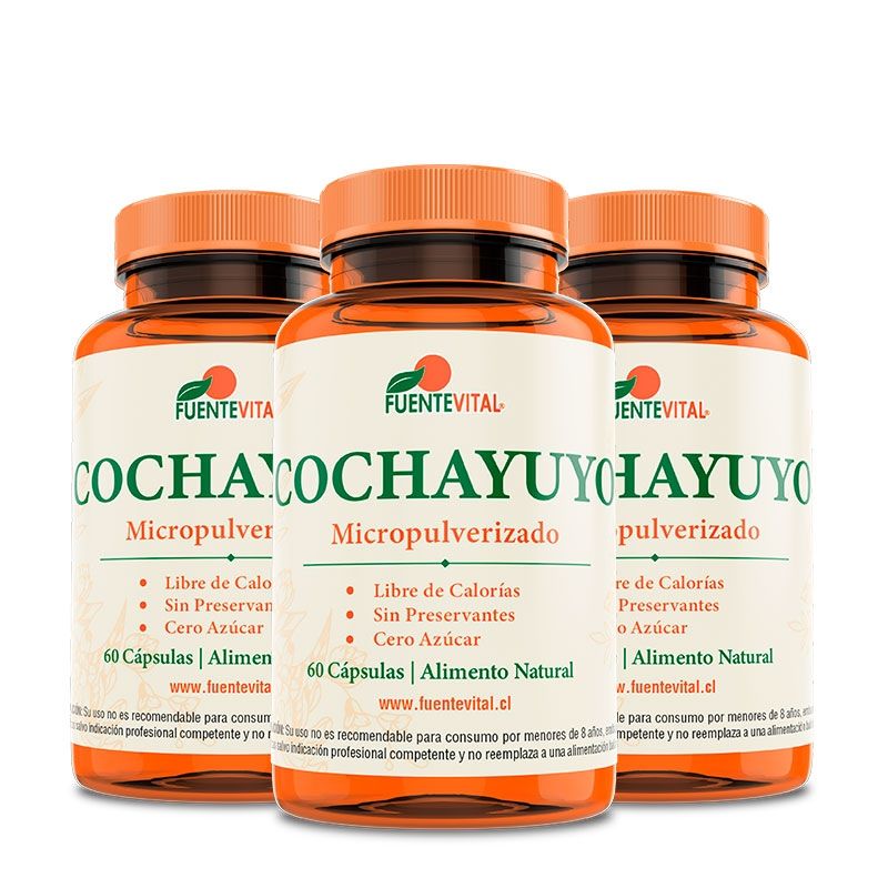 FUENTEVITAL - Cochayuyo Fv 180 Capsulas 3x60 Caps