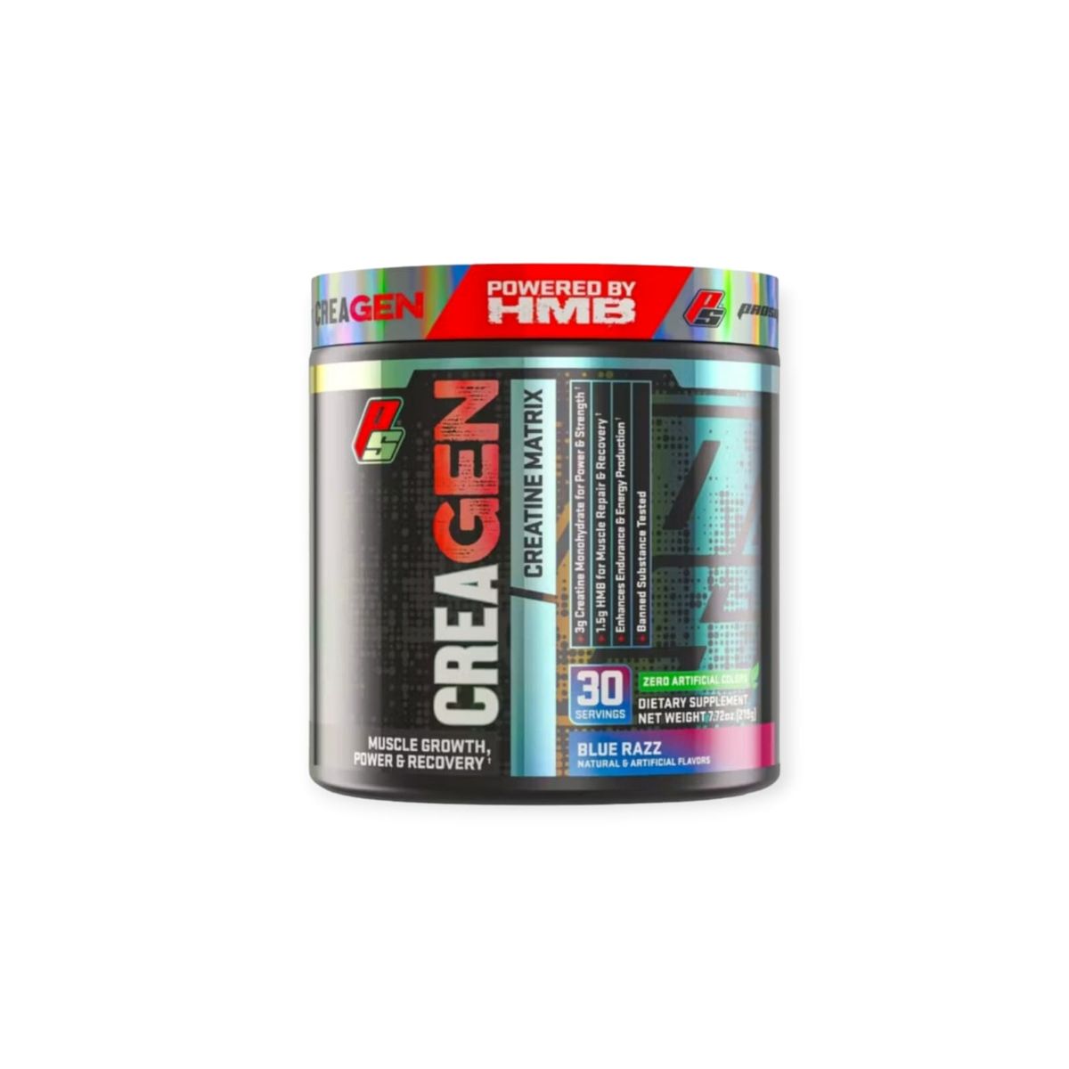 PROSUPPS - Creagen Creatina Monohidratada  30 Servicios BLUE RAZZ - PROSUPPS