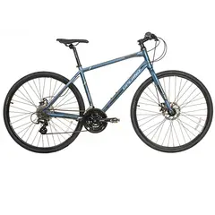 UPLAND - BICICLETA HIBRIDA L380 DISCO AZUL TALLA M