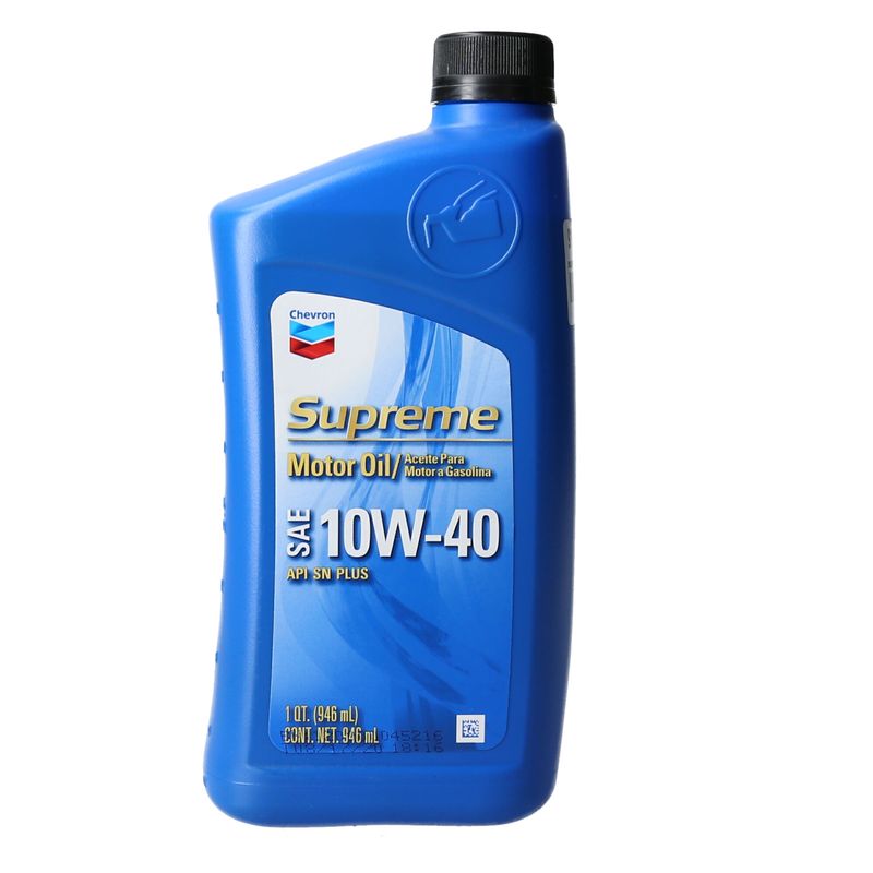 GENERICO - Aceite Chevron 10w40 1 Lt Supreme. Mineral Diesel.