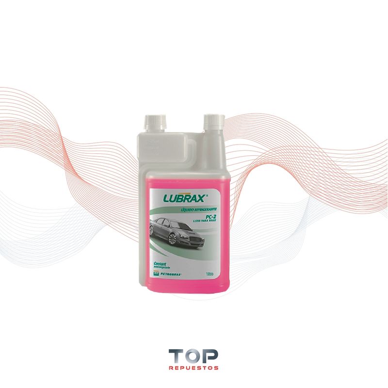 LUBRAX - Refrigerante Lubrax Pc-2 Oat 1 Lt