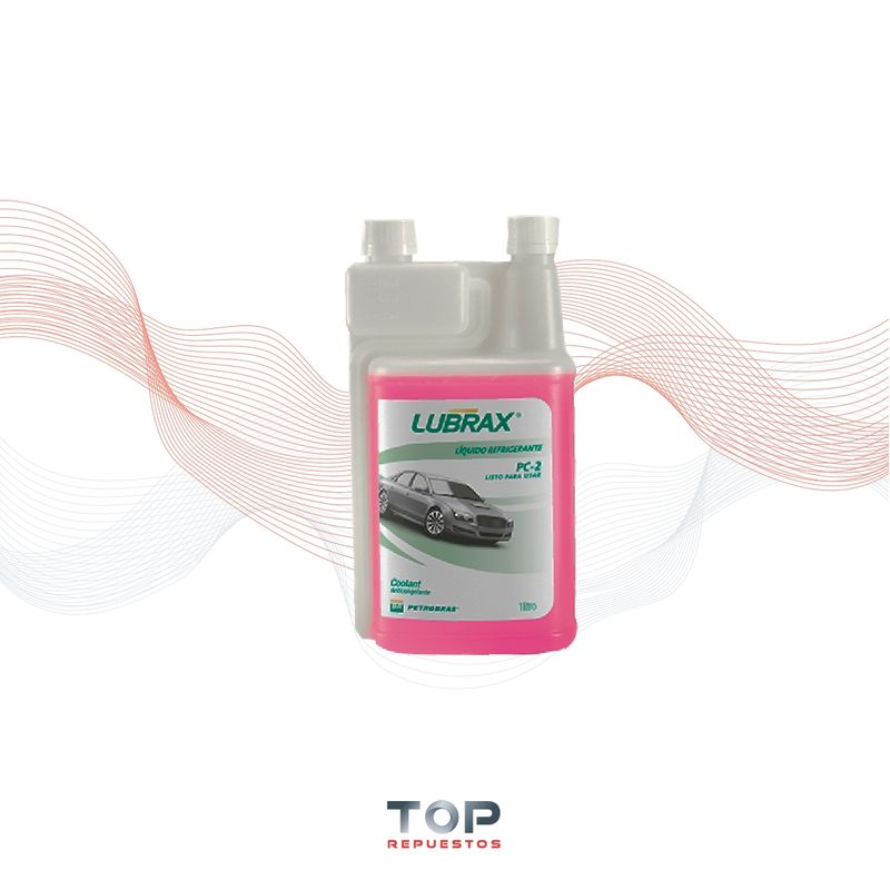 LUBRAX - Refrigerante Lubrax Pc-2 Oat Magenta 1 Lt