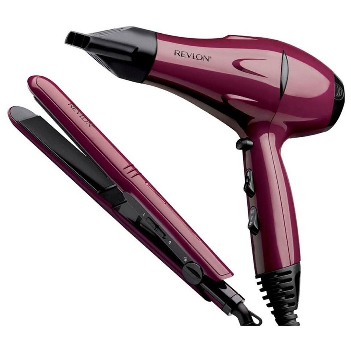 REVLON - Kit Secador y Plancha Alisadora Revlon 5230