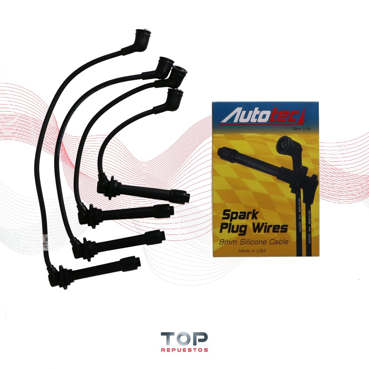 GENERICO - Cables De Bujia Para KIA Rio 1.5 16 Val A5d 00/05