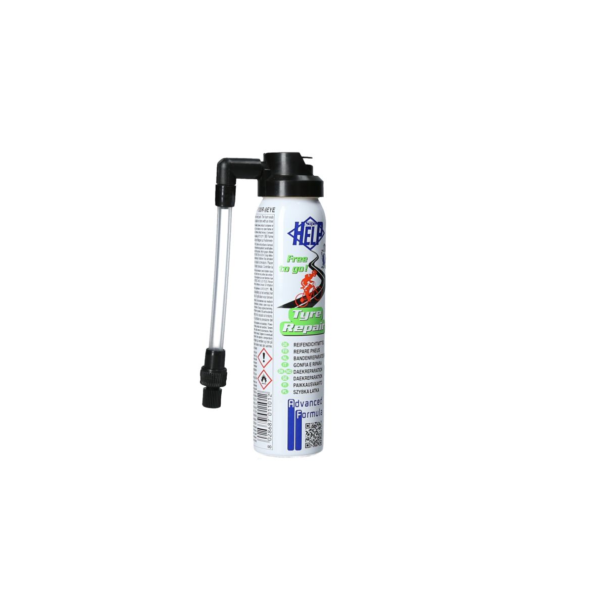 GENERICO - Inflador Y Reparador De Rueda De Bicicleta Super Help 100ml