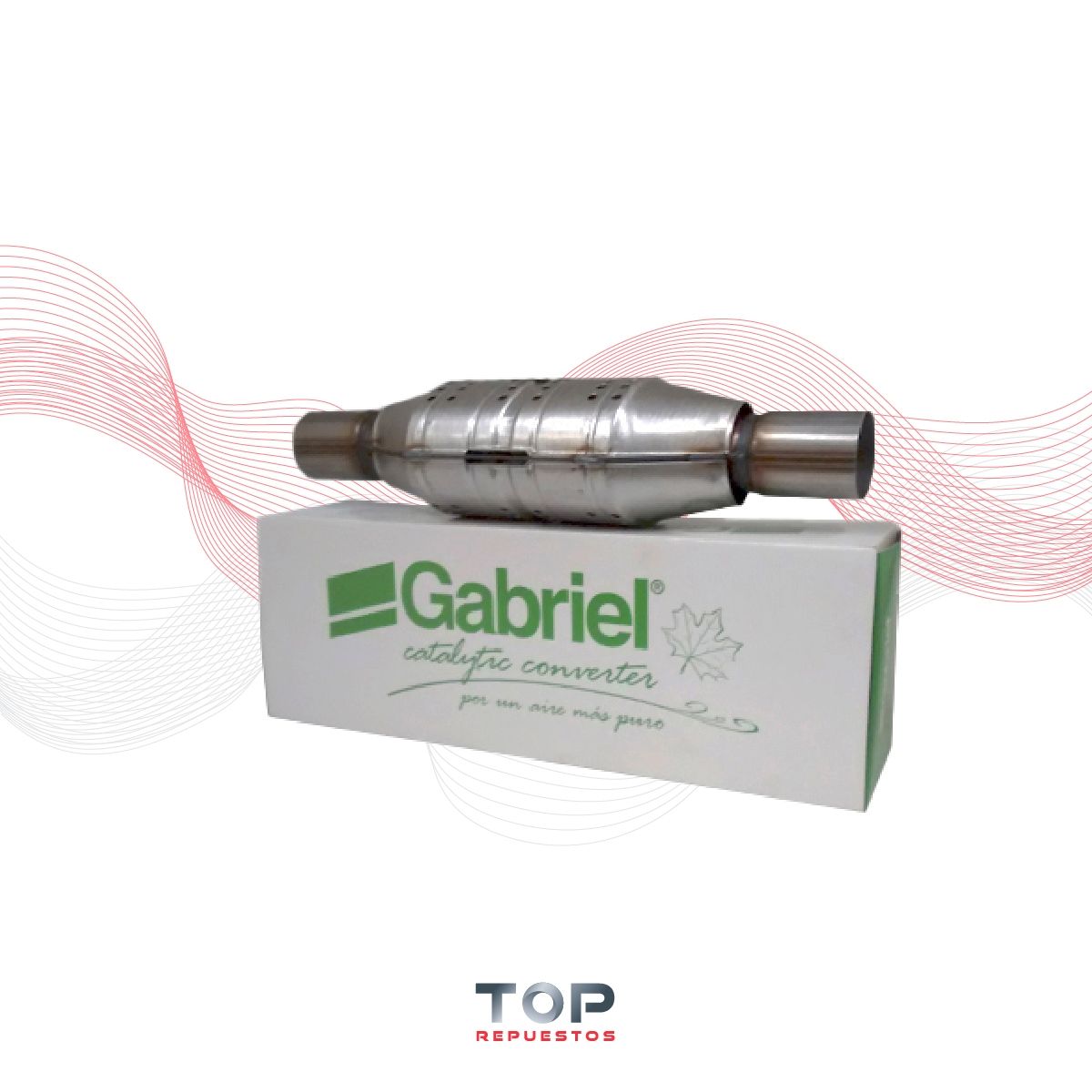 GENERICO - Convertidor Catalitico Universal 2,5 PuLG Certificado Mtt