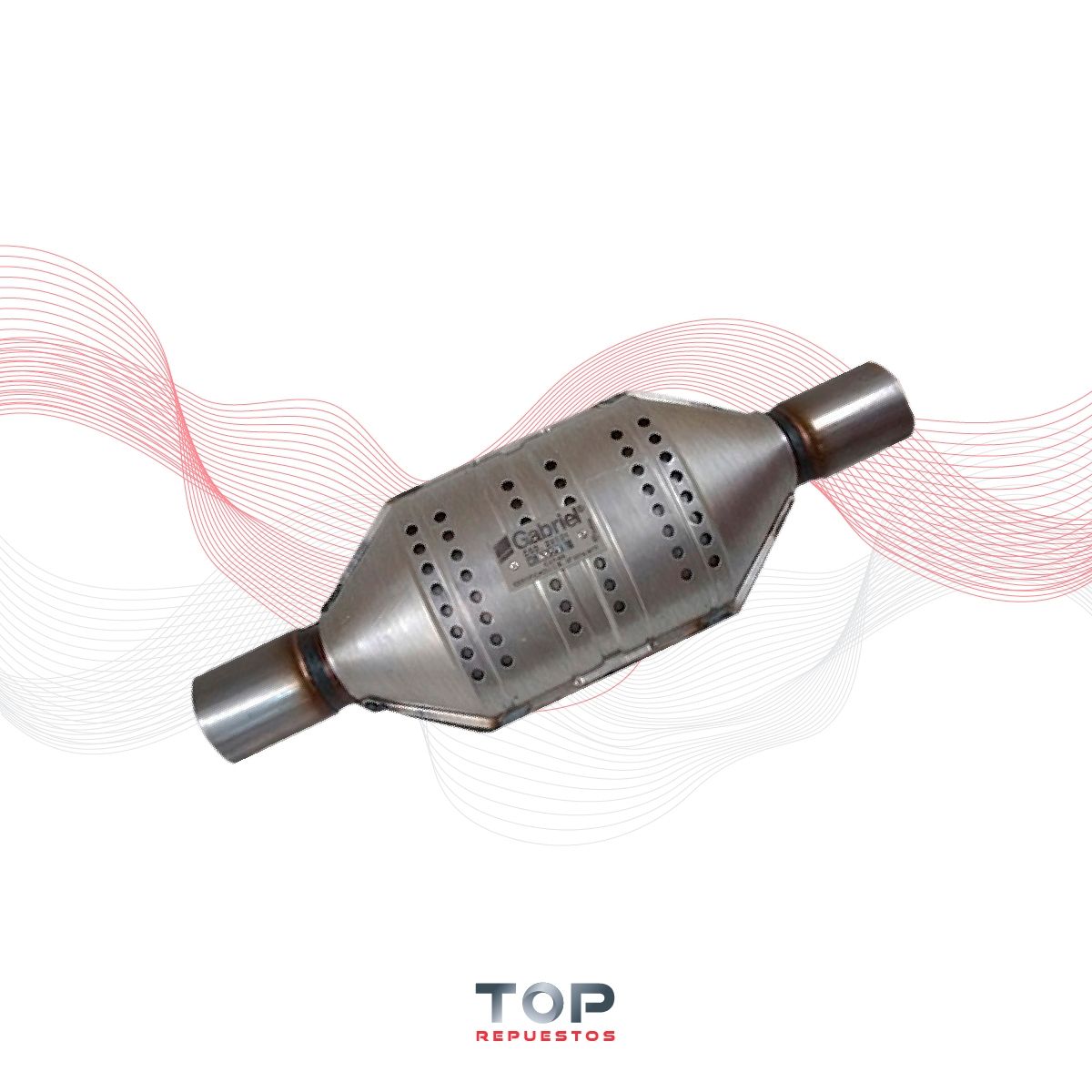 GENERICO - Convertidor Catalitico Universal 2,5 PuLG Certificado Mtt