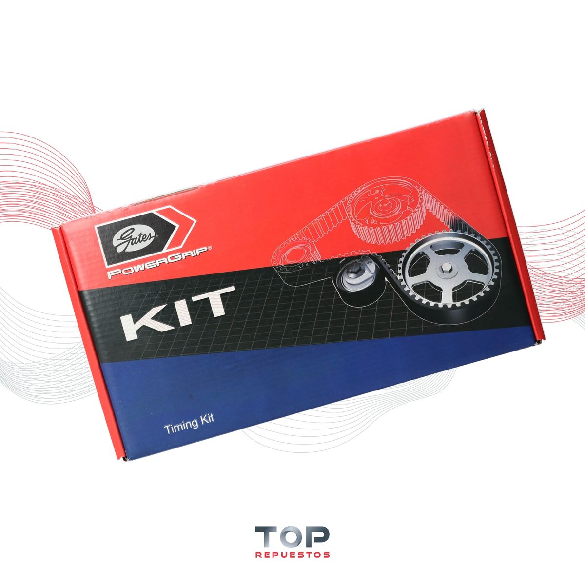 GATES - Gates Kit Distribucion Peugeot Expert 1.6 Diesel 13/17