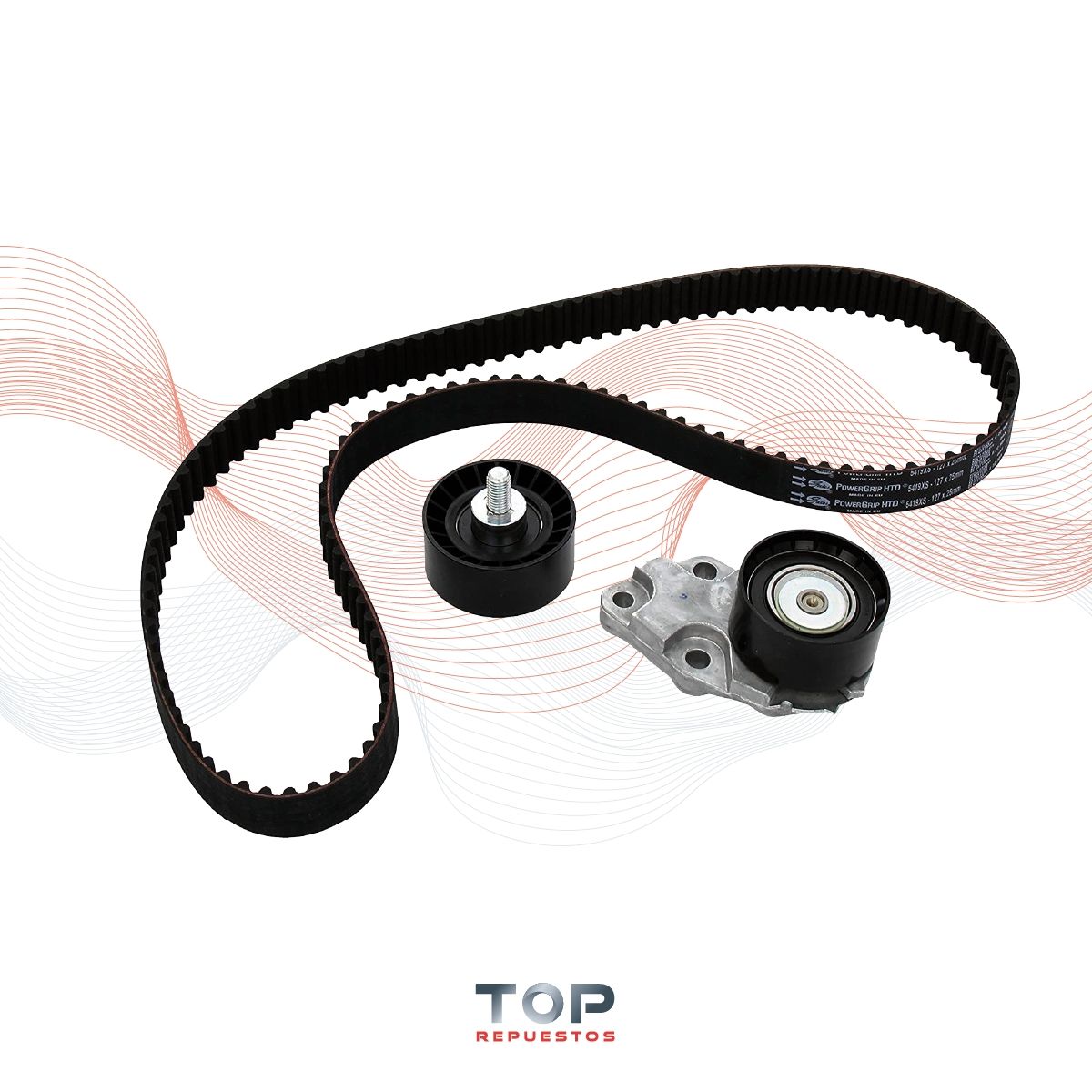 GATES - Gates Kit Distribucion Chevrolet Aveo 1.4 04/17 F14d3 16v