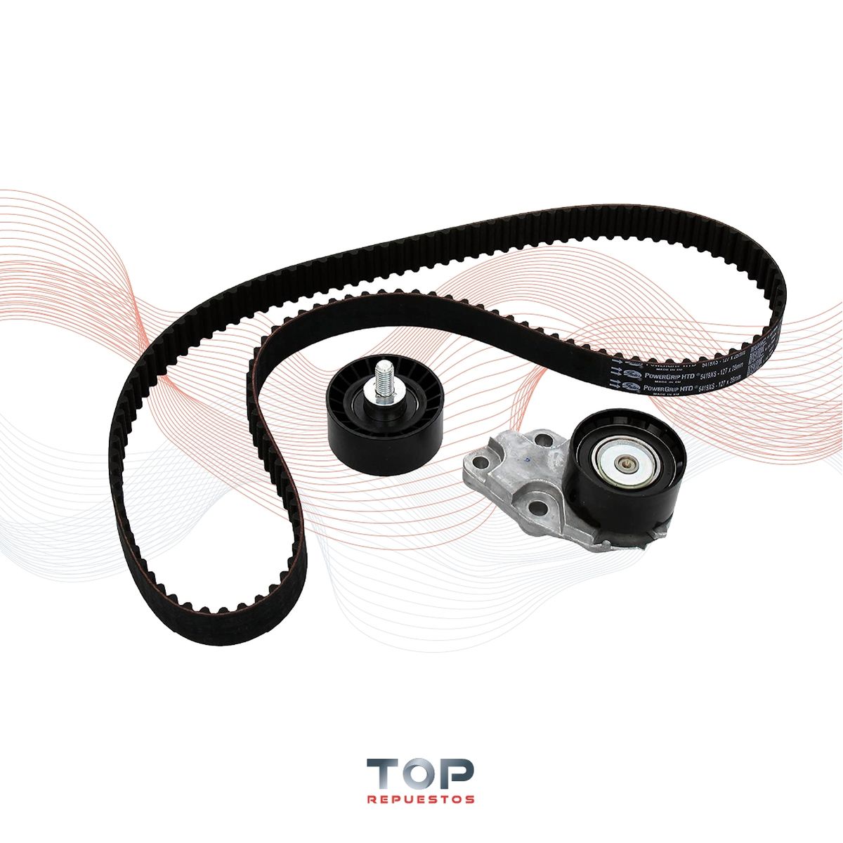 GATES - Gates Kit Distribucion Chevrolet Aveo 1.4 04/17 F14d3 16v