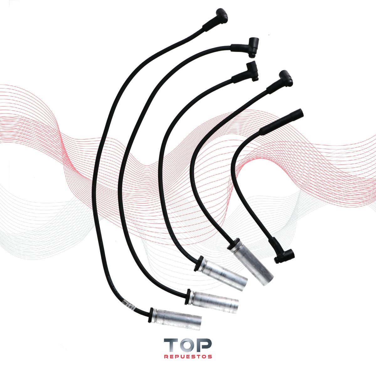 GENERICO - Cables De Bujia Chevrolet Monza 1.8 8 Val C18nz 77/97