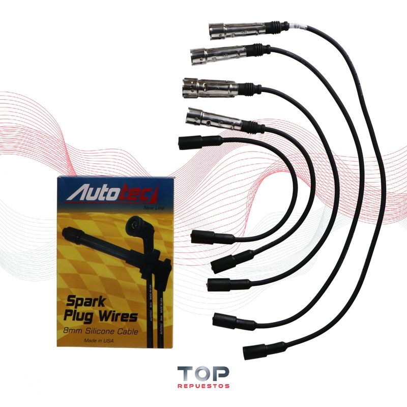GENERICO - Cables De Bujia Volkswagen Golf 1.8 1p 88/91