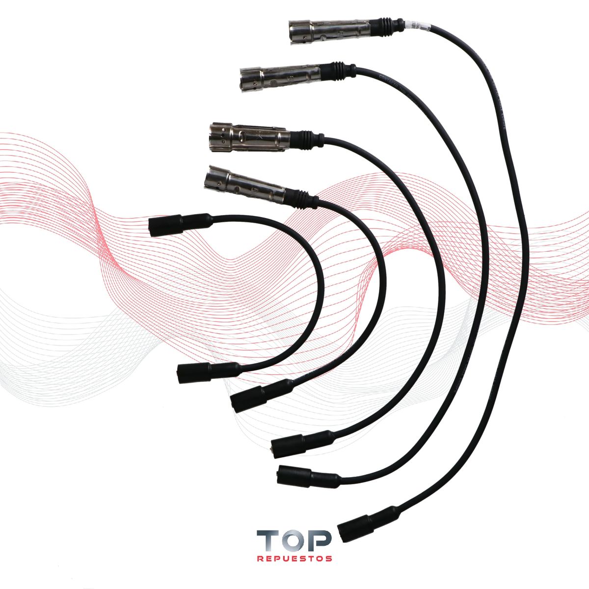 GENERICO - Cables De Bujia Volkswagen Golf 1.8 1p 88/91