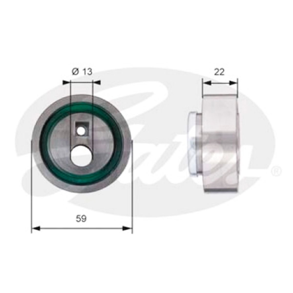 GATES - Gates Kit Distribucion Citroen Ax 1.4 Tu3m Gasolina 91/96