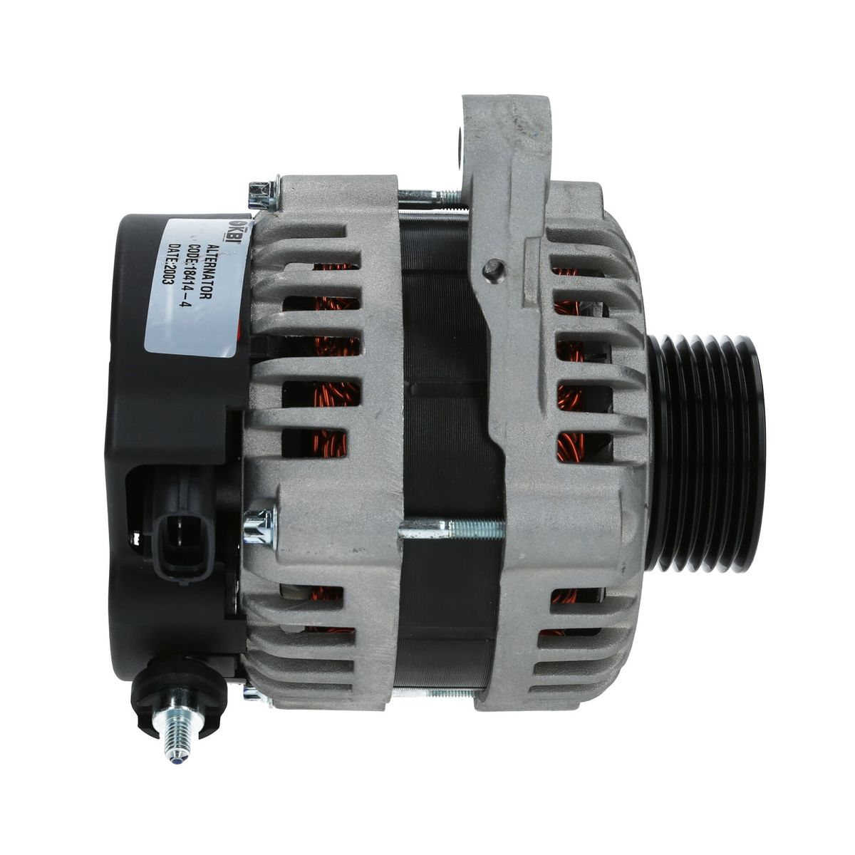 Alternador Chery Iq 1.0 Sqr371f 12 Val Gasolina 17/21 Kbi, marca GENERICO - Foto 2
