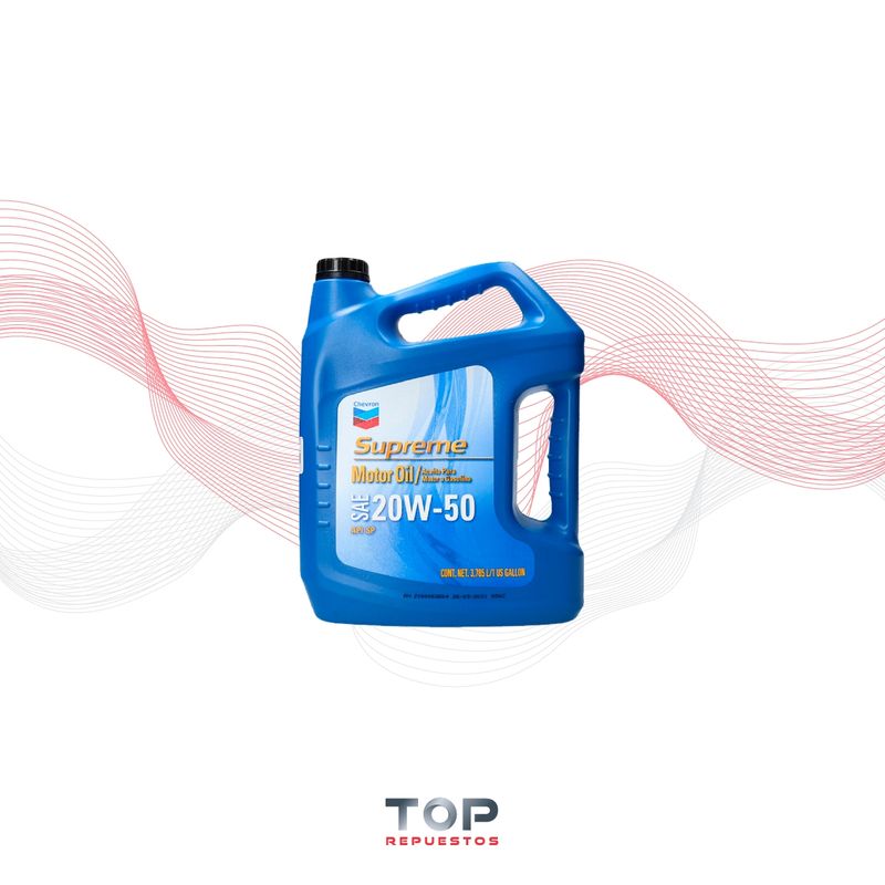 GENERICO - Aceite Chevron Supreme Mo 20w50 Sn 4 Lts