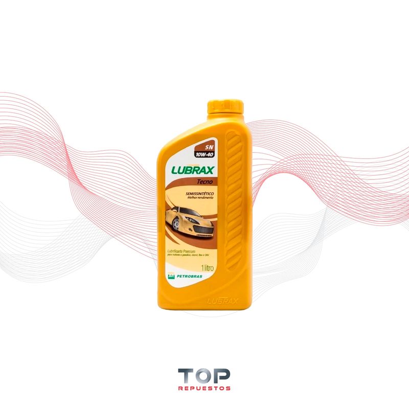 LUBRAX - Aceite Lubrax Tecno 10w40 Semi Sintetico 1 Lt