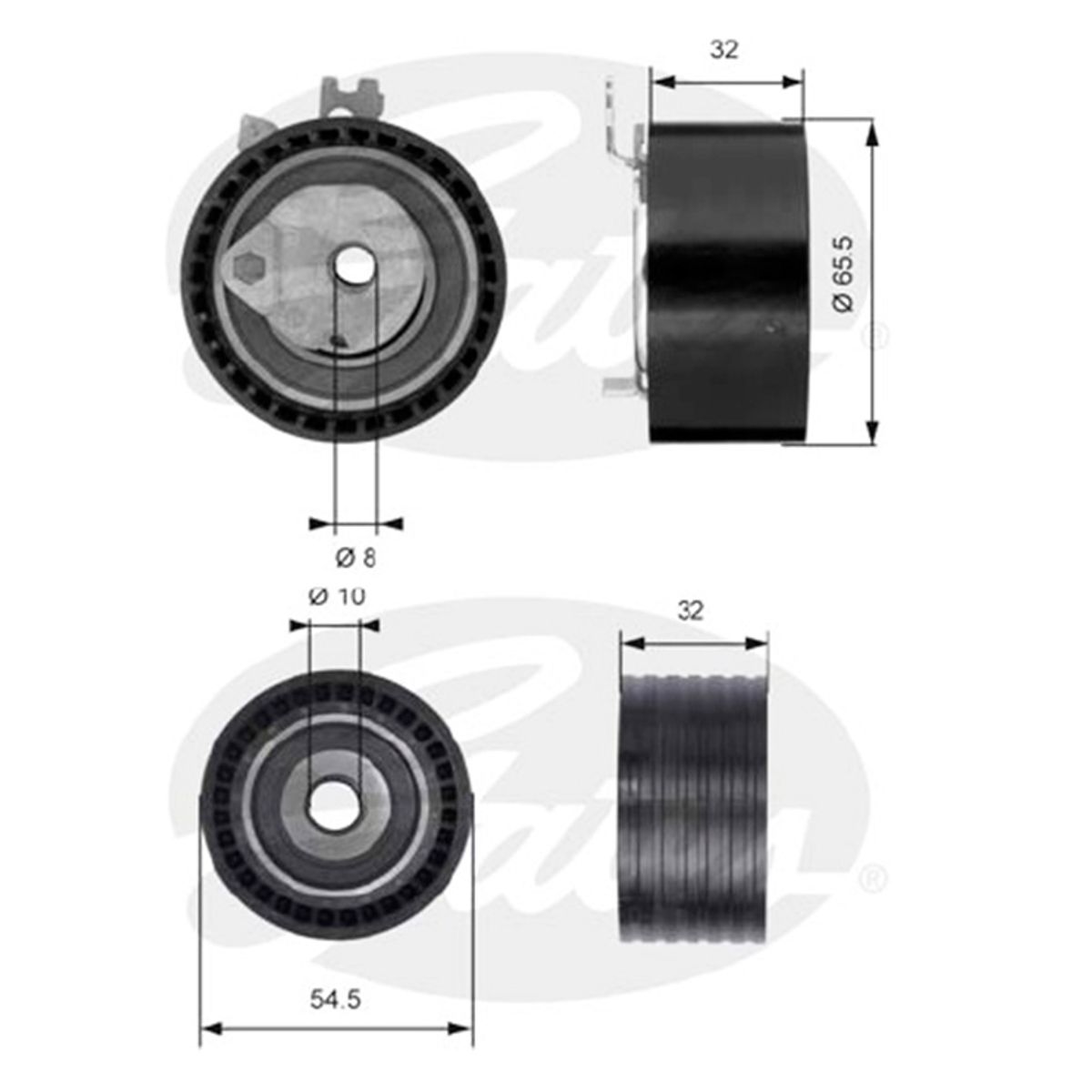 GATES - Gates Kit Distribucion Nissan Platina 1.6 K4m Gasolina 04/09