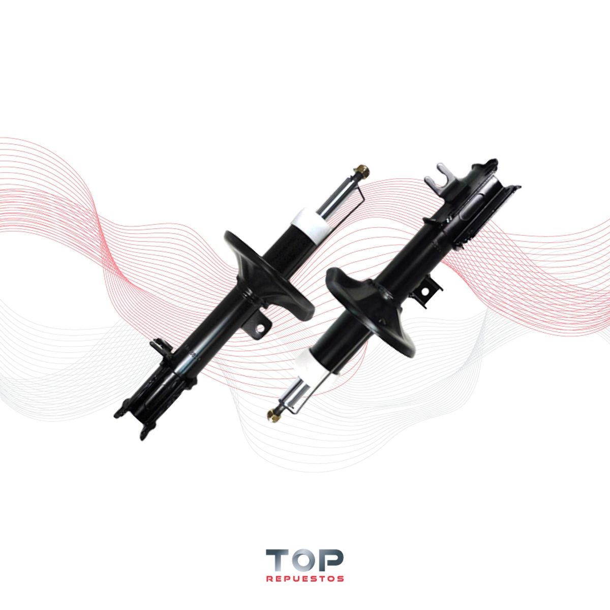 GENERICO - Par Amortiguadores Traseros Daewoo Nubira 97/03