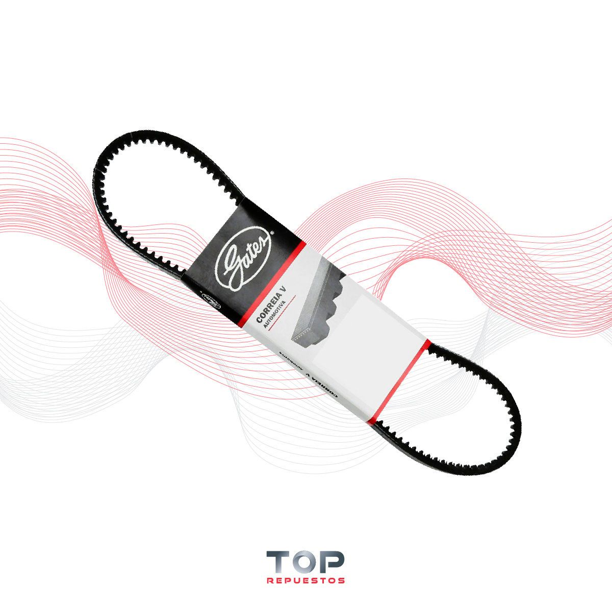 GATES - Correa Aire Acond Mitsubishi L200 2.5 8 Val Diesel 05/10