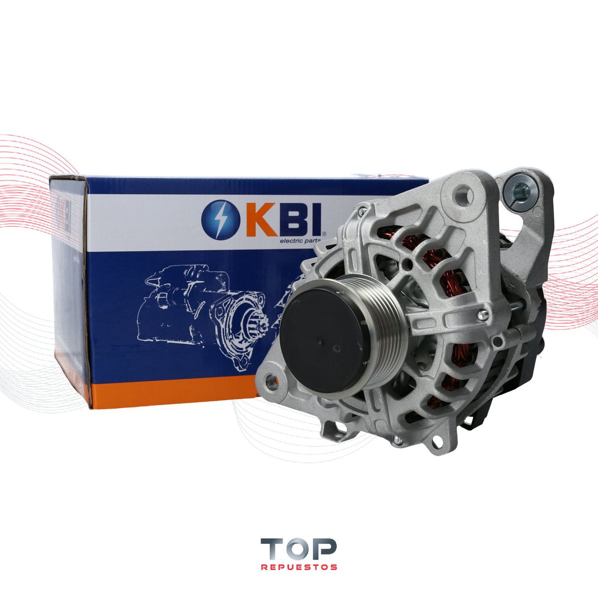 GENERICO - Alternador Para KIA Frontier Bongo Ii 2.5 D4cb 16 Val Diesl 12/18