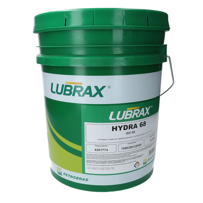 LUBRAX - Aceite Hidraulico Lubrax Hydra Balde 19lts