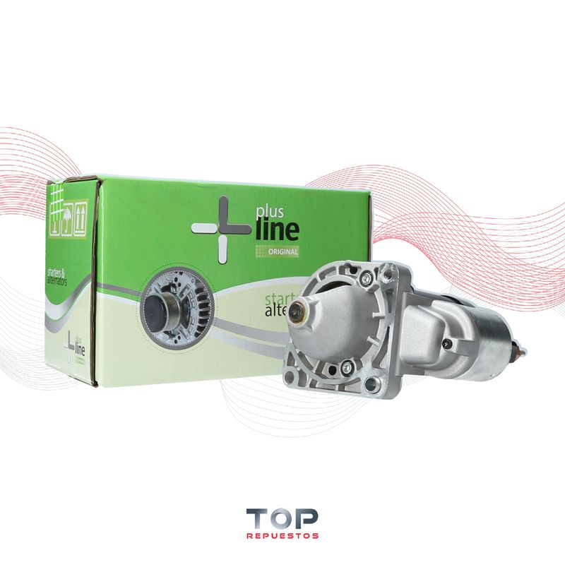 GENERICO - Motor De Partida Fiat Punto 1.1  Gasolina 96/00 12 Val