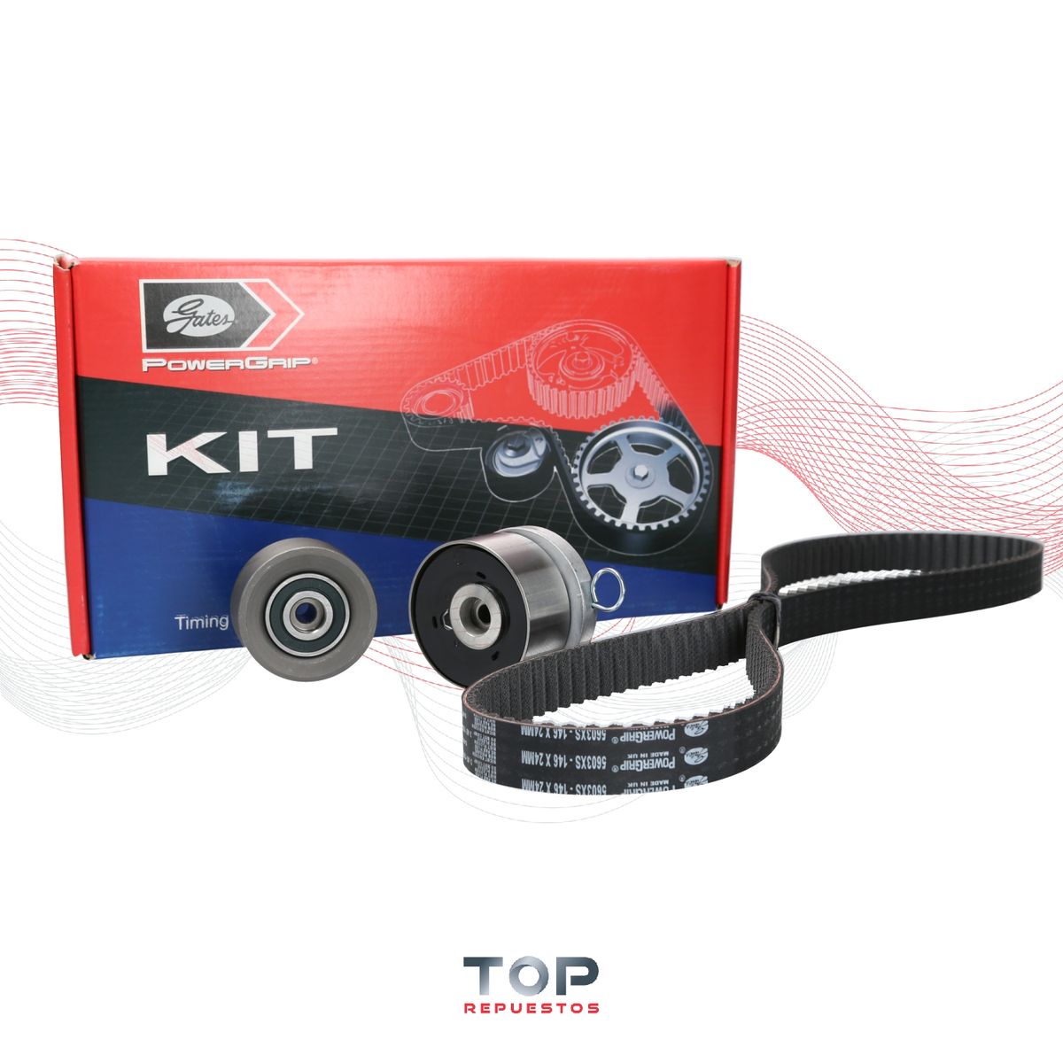 GATES - Kit Distribucion Chevrolet Tracker 13/18 1.8 16val Gasolina