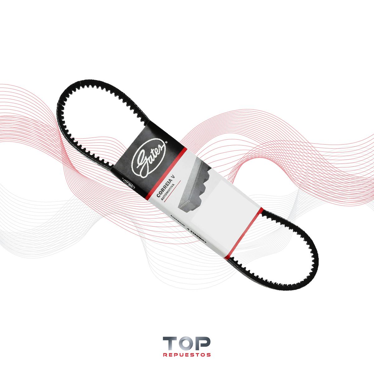 GATES - Correa Aire Acondicionado Mazda Bt50 2.5 16 Val Diesel 07/12