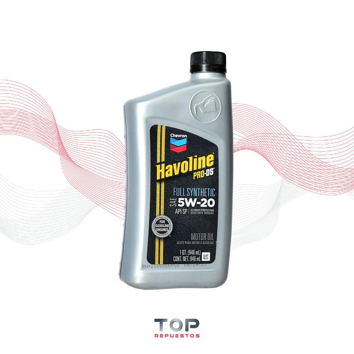 ALLEN - Aceite Chevron 5w20 1 Lt Havoline Syn