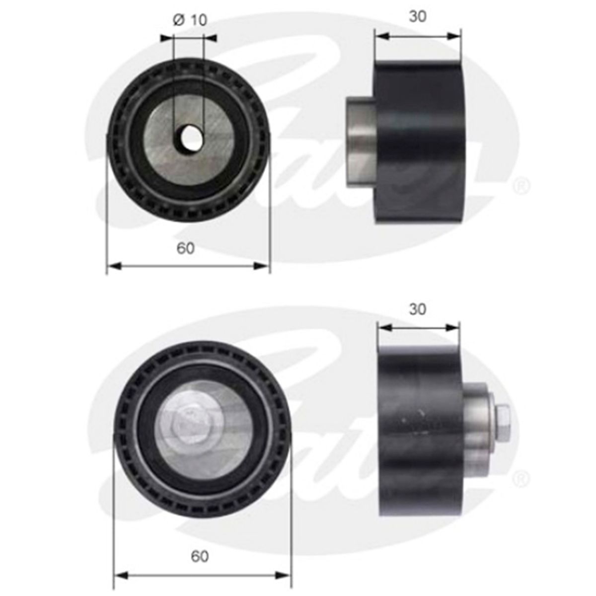GATES - Gates Kit Distribucion Citroen Xsara 2.0 Dw10td Diesel 01/06