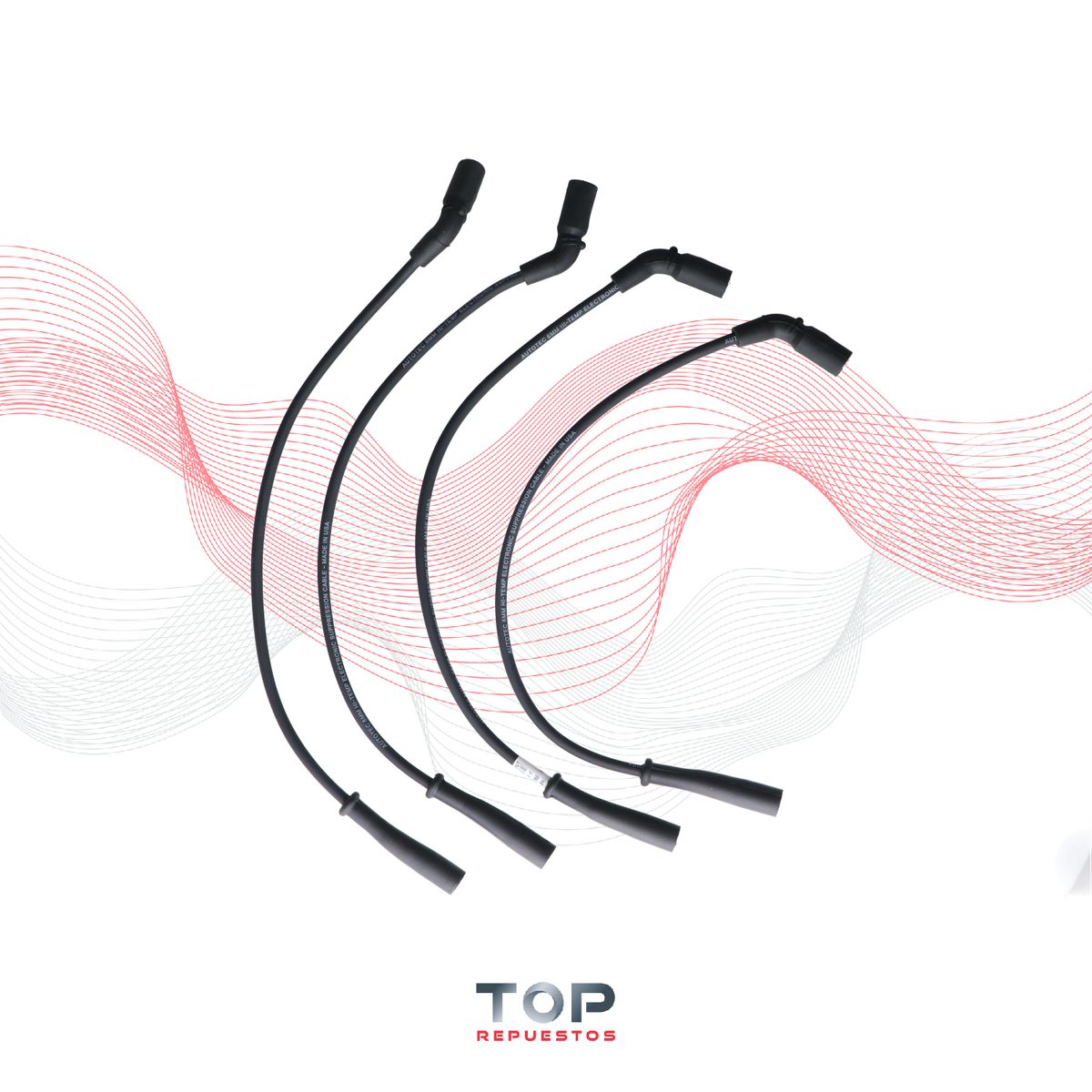 GENERICO - Cables De Bujia Hafei Lobo 1.0 8 Val 08/10