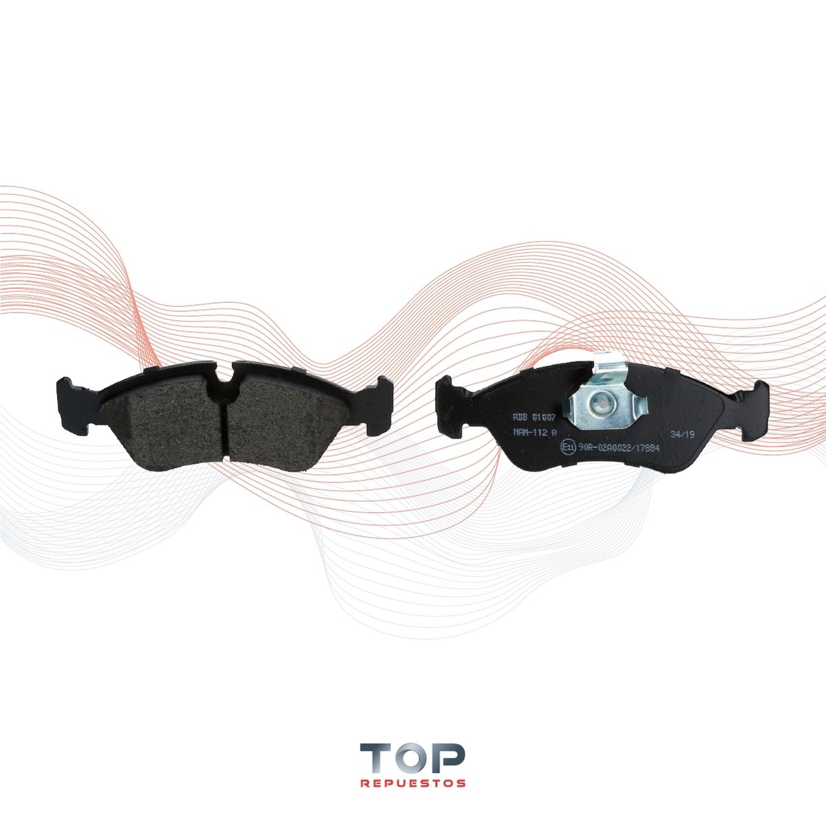 ALLIED NIPPON - Pastillas De Freno Delanteras Chevolet Vectra 1.8 91/02