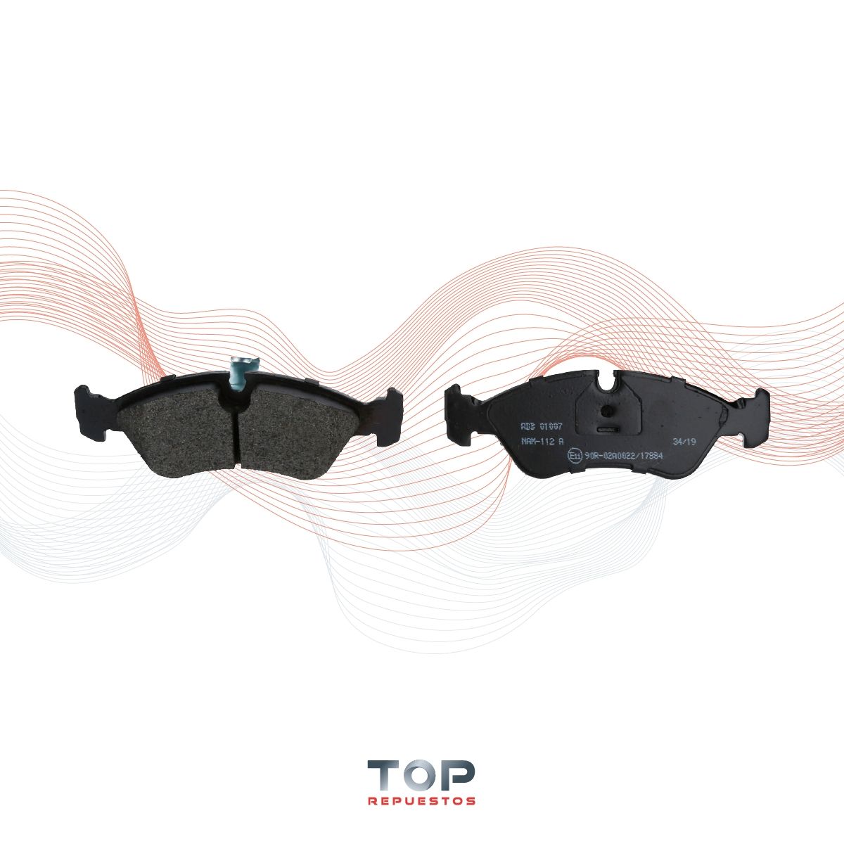 ALLIED NIPPON - Pastillas De Freno Delanteras Chevolet Vectra 1.8 91/02