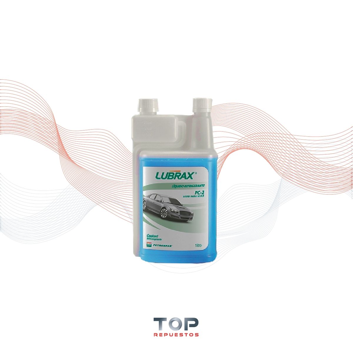 LUBRAX - Refrigerante Lubrax Pc-2 Oat Azul 4 Lt Coolant